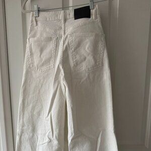 Maje white leg jeans